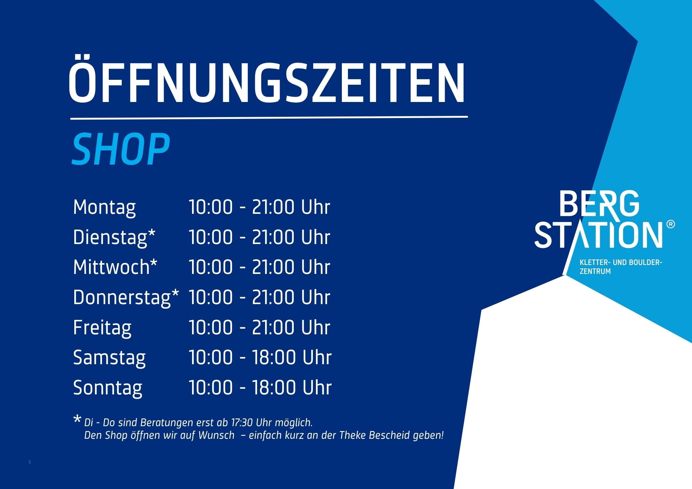Öffnungszeiten